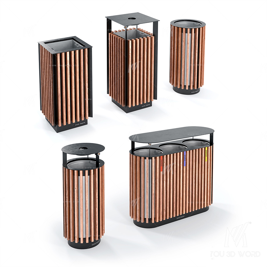 Mmcite litter bins diagonal